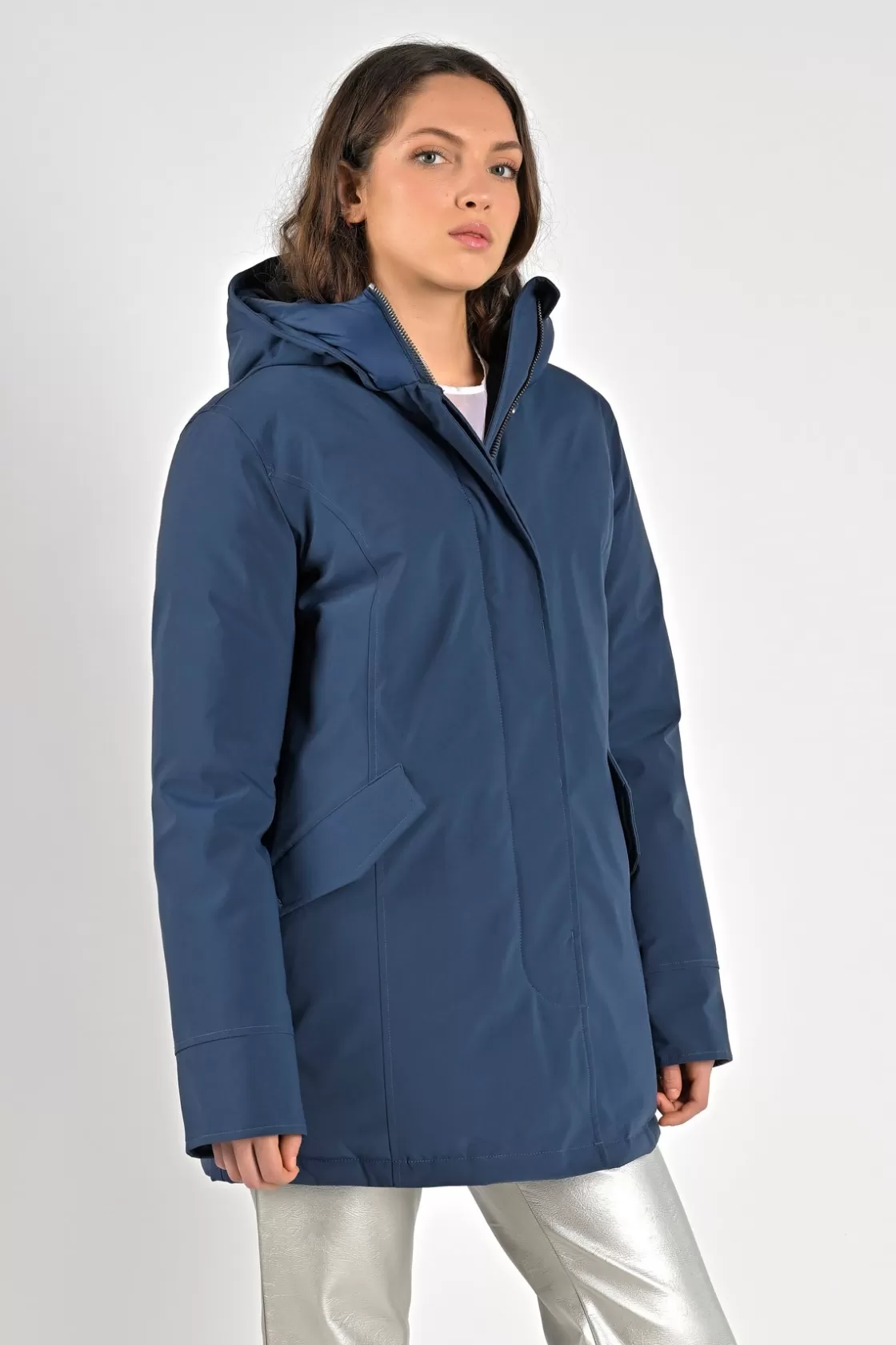 Store Fundy Bay Tech Nylon Hood Donna Eskimo & Parka