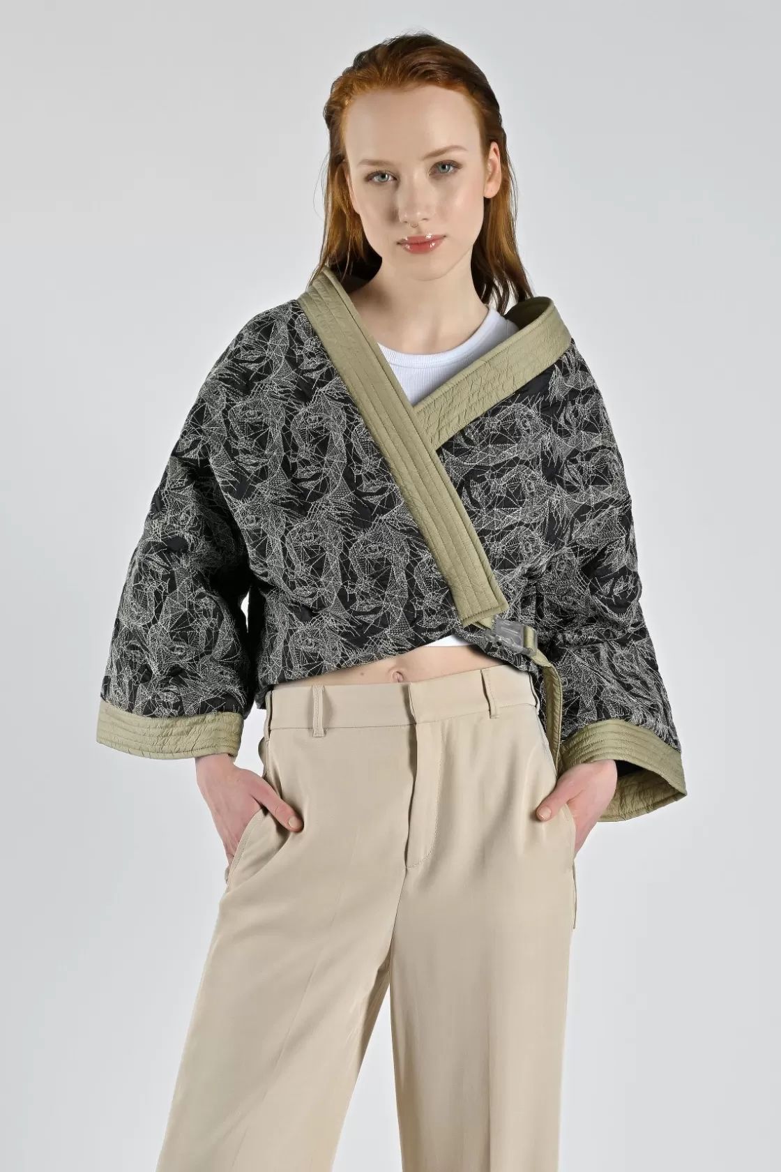 Store Kimono Zoe Manica Lunga Donna Capsule